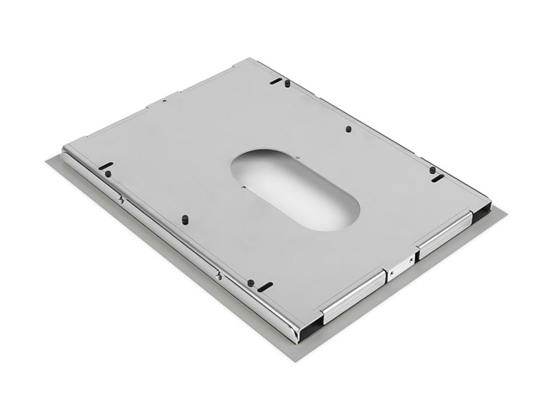 TabLines TWE074S Tablet Wandeinbau für Apple iPad Air 10.5 (3. Gen.), HB, silber einfache Montage