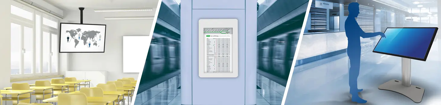 SmartMetals TV Halter, Digital Signage