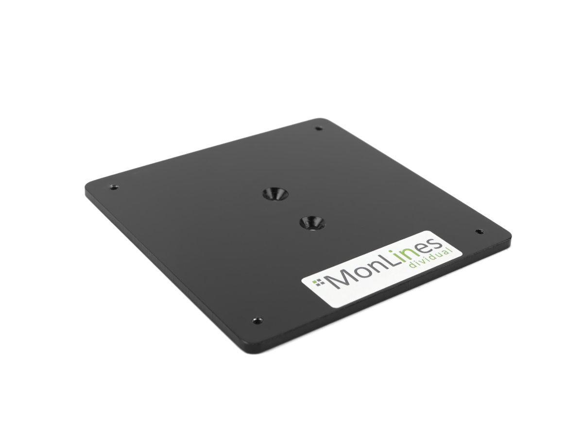 MonLines V064 VESA Adapter für MSI Optix G241VC 23,6 Zoll mit VESA Standard 100x100 mm