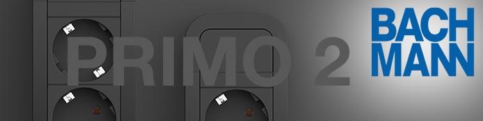 Bachmann PRIMO 2 Steckdosenleiste / Mehrfachsteckdose mit Schalter