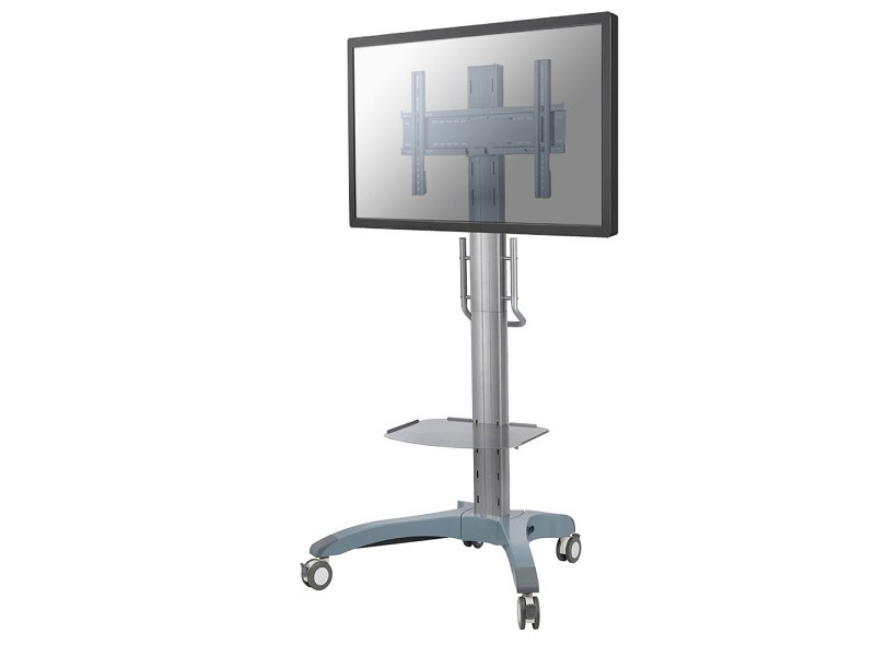 Neomounts PLASMA-M2000 mobiler Monitorständer, silber