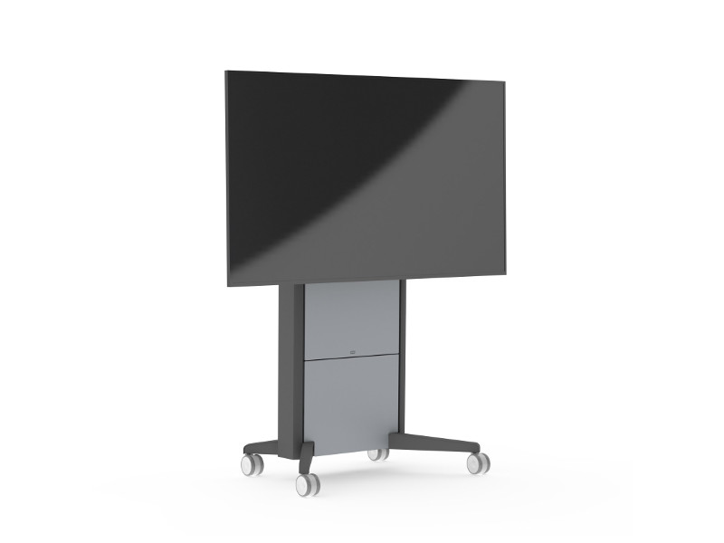 SMS Presence mobiler Monitorständer (C5-31U001-2-C-0) links