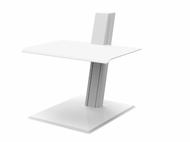 Humanscale QuickStand Eco Laptop Arbeitsplatz höhenverstellbar, weiß