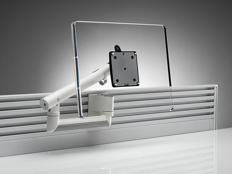 CBS Flo Monitorhalterung für Slatwall, silber