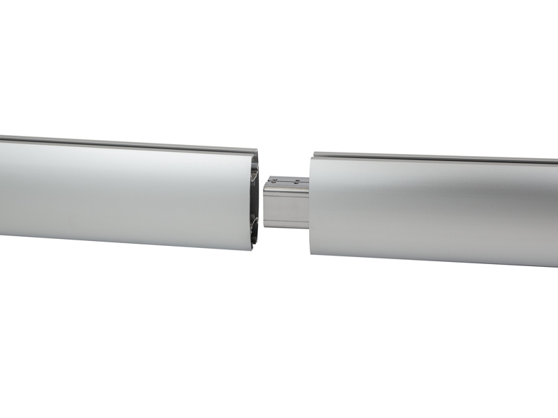 SMS Messekit mobiler Monitor Standfuß FH MT 2000 C, silber ohne Case 2-teilige Säule