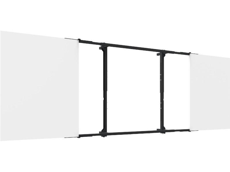 SmartMetals Zubehörkit Whiteboards emailliert für Liftsysteme 70 - 86 Zoll