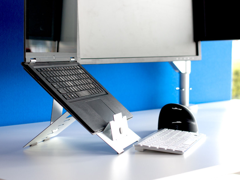 R-Go Riser Notebookständer höhenverstellbar RGORISTWH, weiß