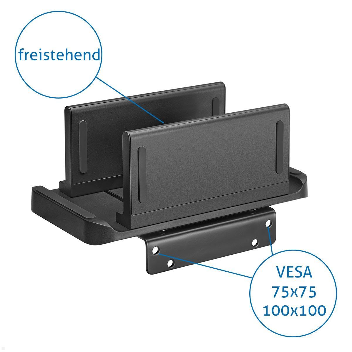 TecLines TPH003B Thin Client / Mini PC Halterung für VESA, schwarz