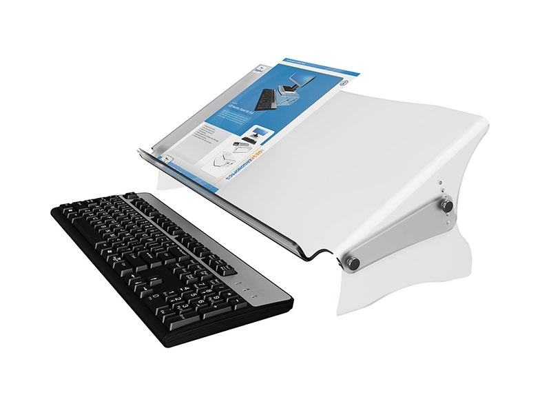 Dataflex Addit ErgoDoc Dokumentenhalter aus matten Acryl