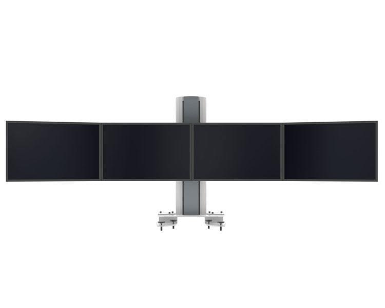 SMS Multimonitor Tischhalterung Control 4-fach Tischklemme