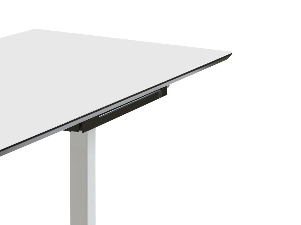 TecLines TUS003A ausziehbare Unterbau Schublade S, Aluminium Office Tisch