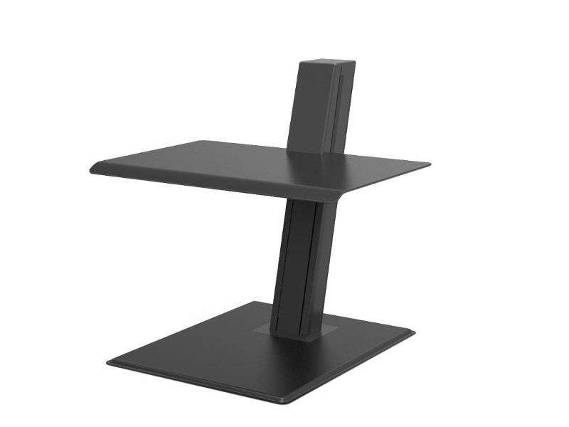 Humanscale QuickStand Eco Laptop Halterung inklusive Tastaturablage, schwarz