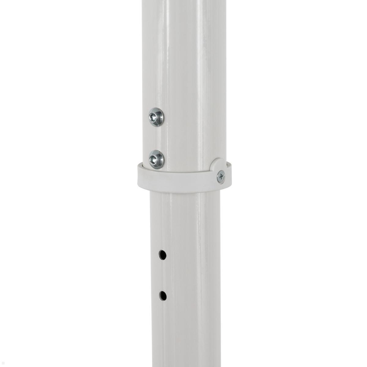 B-Tech BT7594 medizinische Monitor Deckenhalterung bis 28 Zoll, weiß, Säule