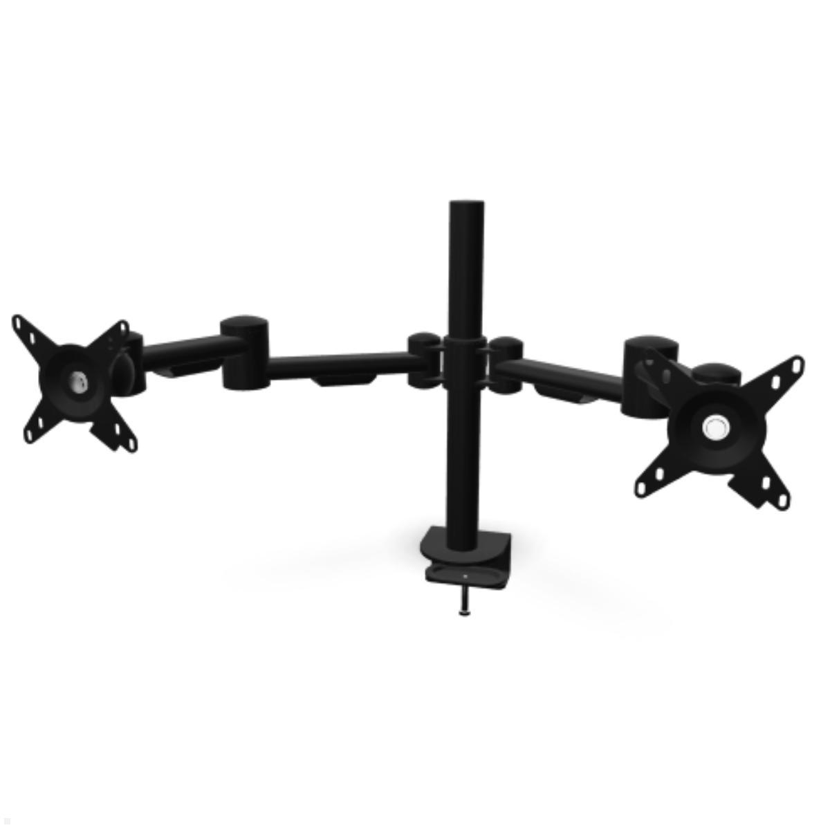 Dataflex Viewmate Monitorhalterung für 2 Monitore (52.633), schwarz