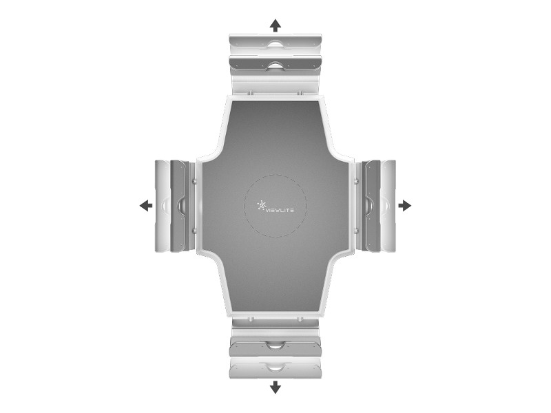 Dataflex 58.050 Viewlite universelle Tablethalterung front