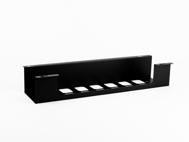 TecLines TKW002 Kabelwanne horizontal 520mm, schwarz