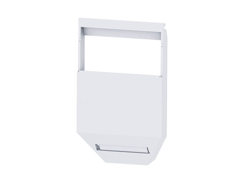 Bachmann Desk 2 Zubehör versteckte Kabelführung, weiß (918.106)