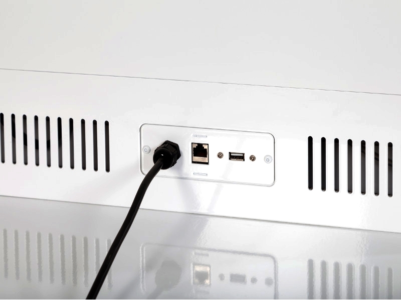 MonLines MDS007W Design Display Stele 32 Zoll Anschlüsse