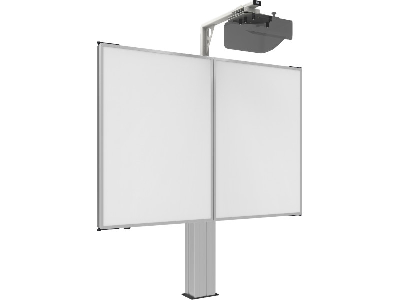 SmartMetals Zubehör emaillierte Whiteboards für IWB 100 - 101 Zoll Geschlossen