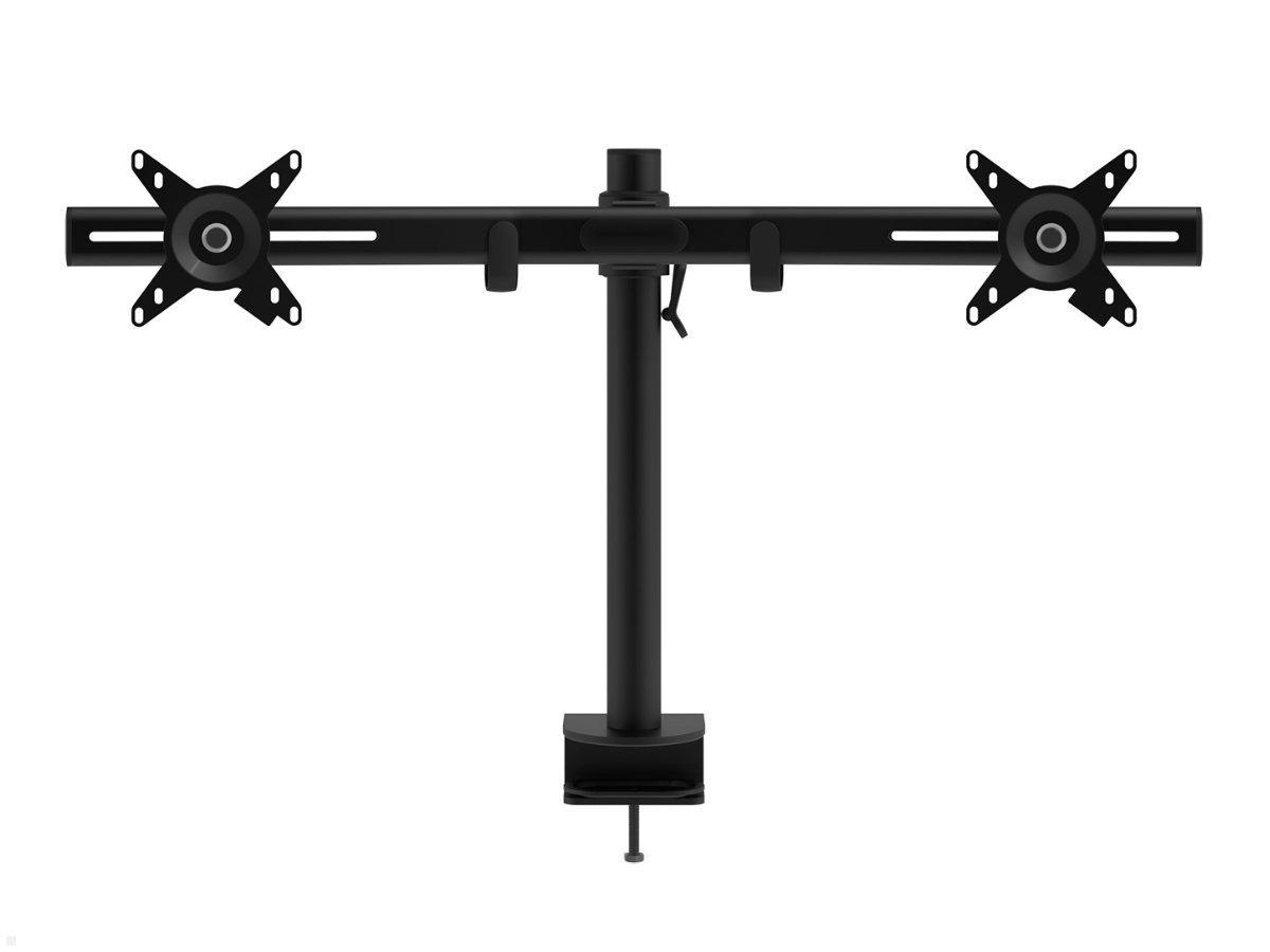 Dataflex Viewmate 2-fach Monitor Tischhalterung (52.643), schwarz, drehbar
