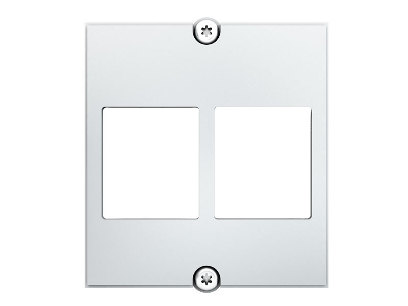 Bachmann Custom Modul 2x Keystone Aufnahme, weiß (917.158)