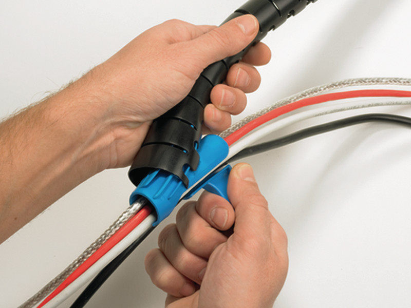 HellermannTyton Kabelbündelschlauch HWPP16L2 (161-64206) Hilfe zum Kabel einziehen