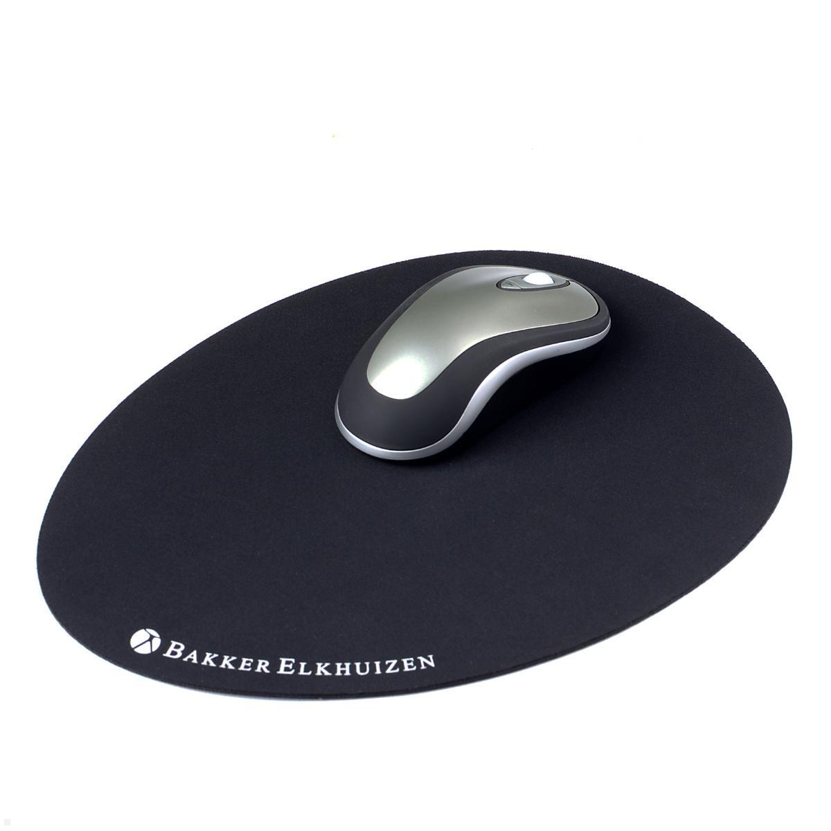 BakkerElkhuizen The Egg ergonomisches Mauspad, schwarz (BNEEMP), Mauspad
