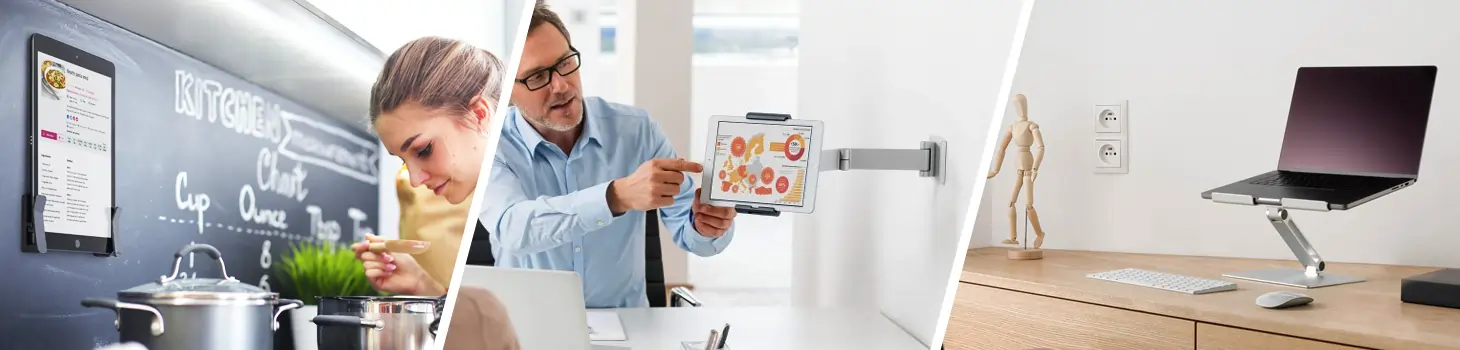 DURABLE Tablet iPad Halterung Wand Tisch