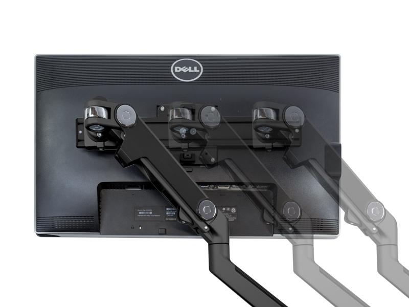 Humanscale SLDRBL Zubehör Monitorarm Slider 330mm Seitenverstellbarkeit