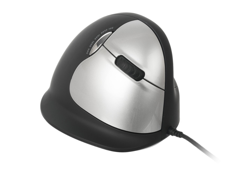 R-Go HE Mouse Break ergonomische Maus M rechts RGOBRHESMR, front