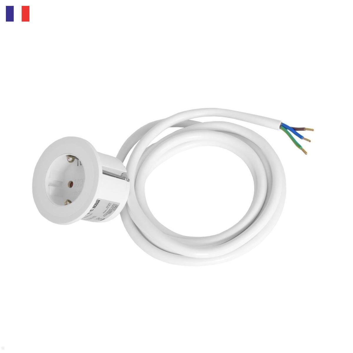 Bachmann PIX 1x FR Steckdose UTE mit 2m AEH Stromzuleitung (926.303)