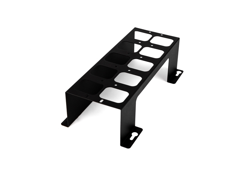 TecLines TKW001 Kabelwanne horizontal 310mm, schwarz einfache Montage