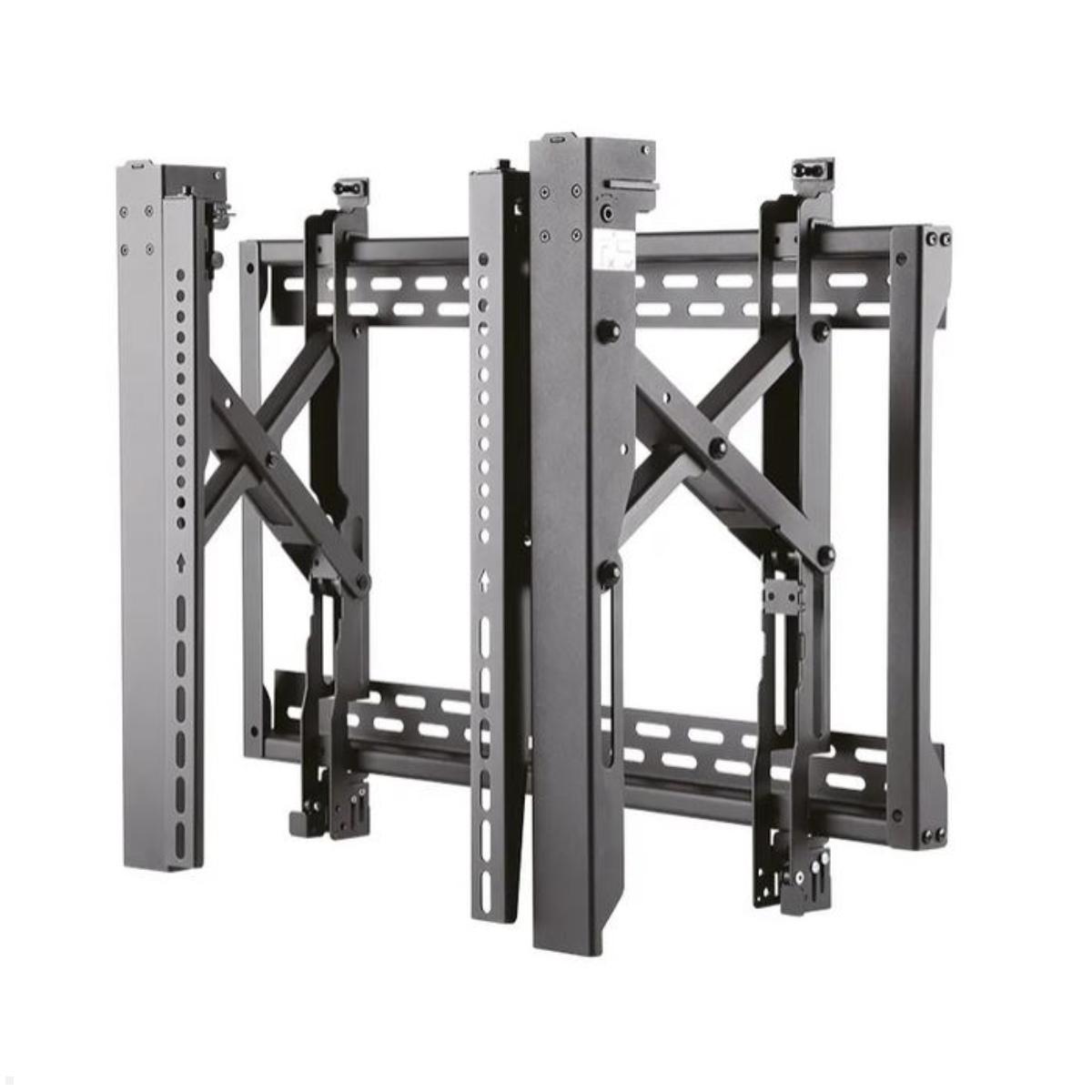 Neomounts LED-VW2500BLACK1 flache Videowall TV Wandhalterung bis 75 Zoll