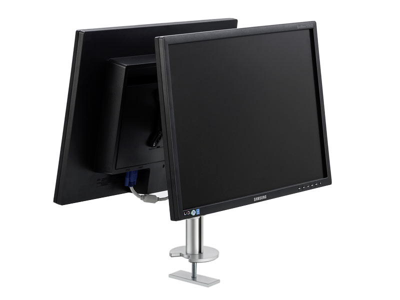 Novus MY twin fix G Dual-Monitorhalter mit Kabelloch (910+1159+000)