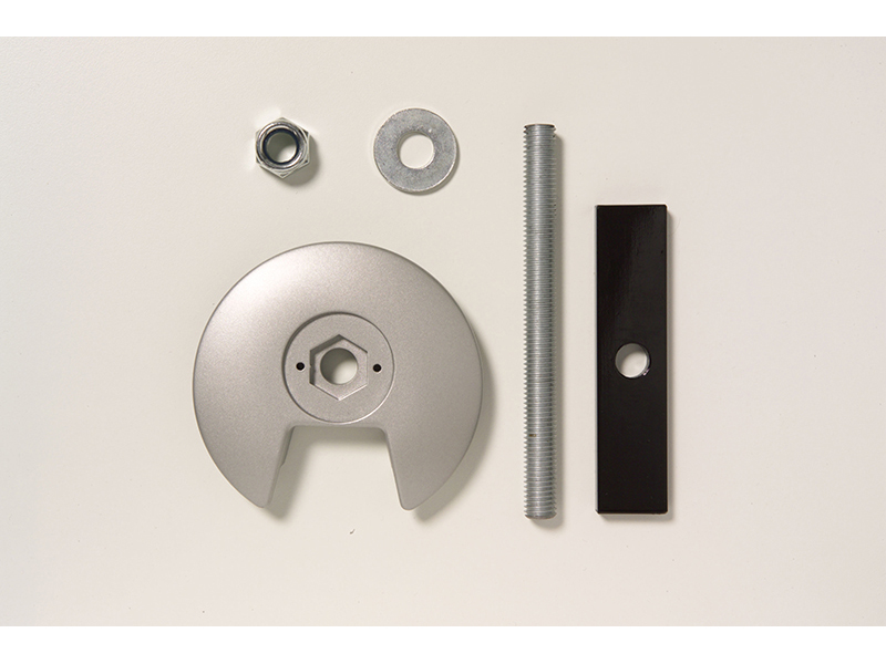 CBS Schutzmanschette Tischbefestigung 75 mm (silber)