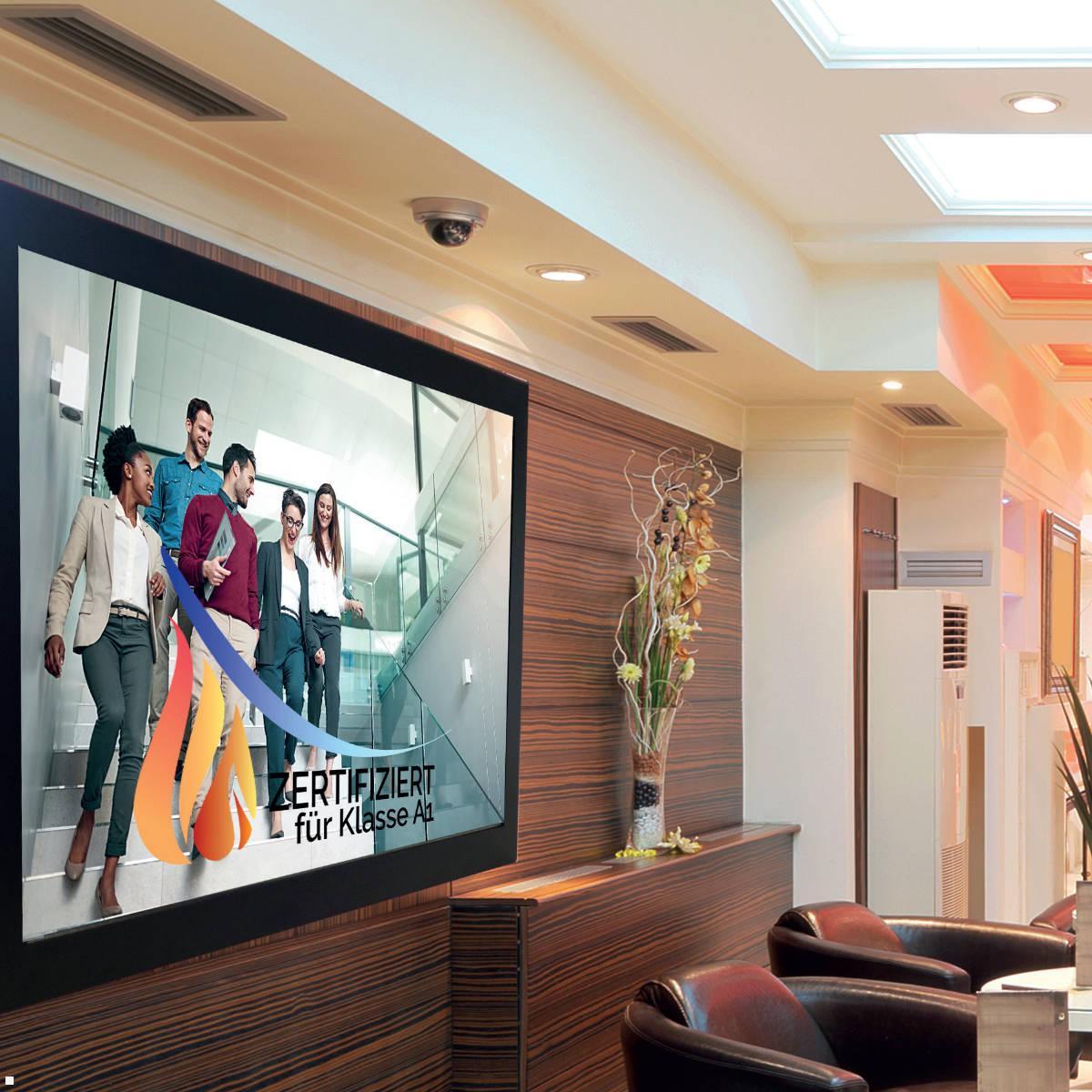 Distec BLO-Line A1 Brandschutz Monitor 54.6 Zoll IQ Atom Blende quer (DS-92-055Q) Anwendungsbeispiel