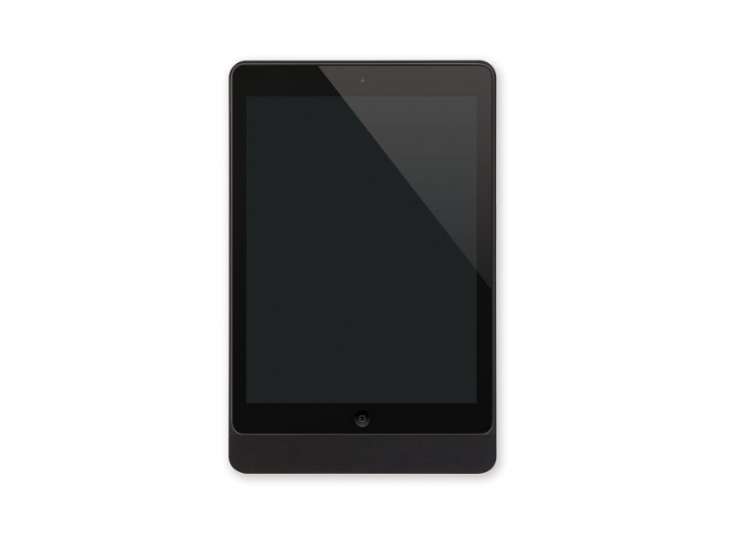 Basalte Eve diebstahlsicherer Tablet Wandhalter für iPad 9.7 Zoll rund, schwarz front