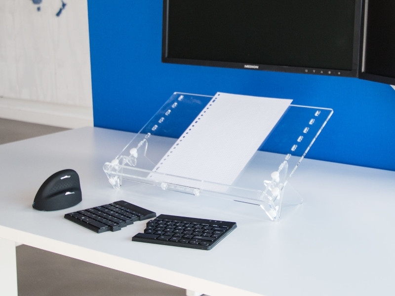 R-Go Read Dokumentenhalter verstellbar RGOECGRL Anwendung