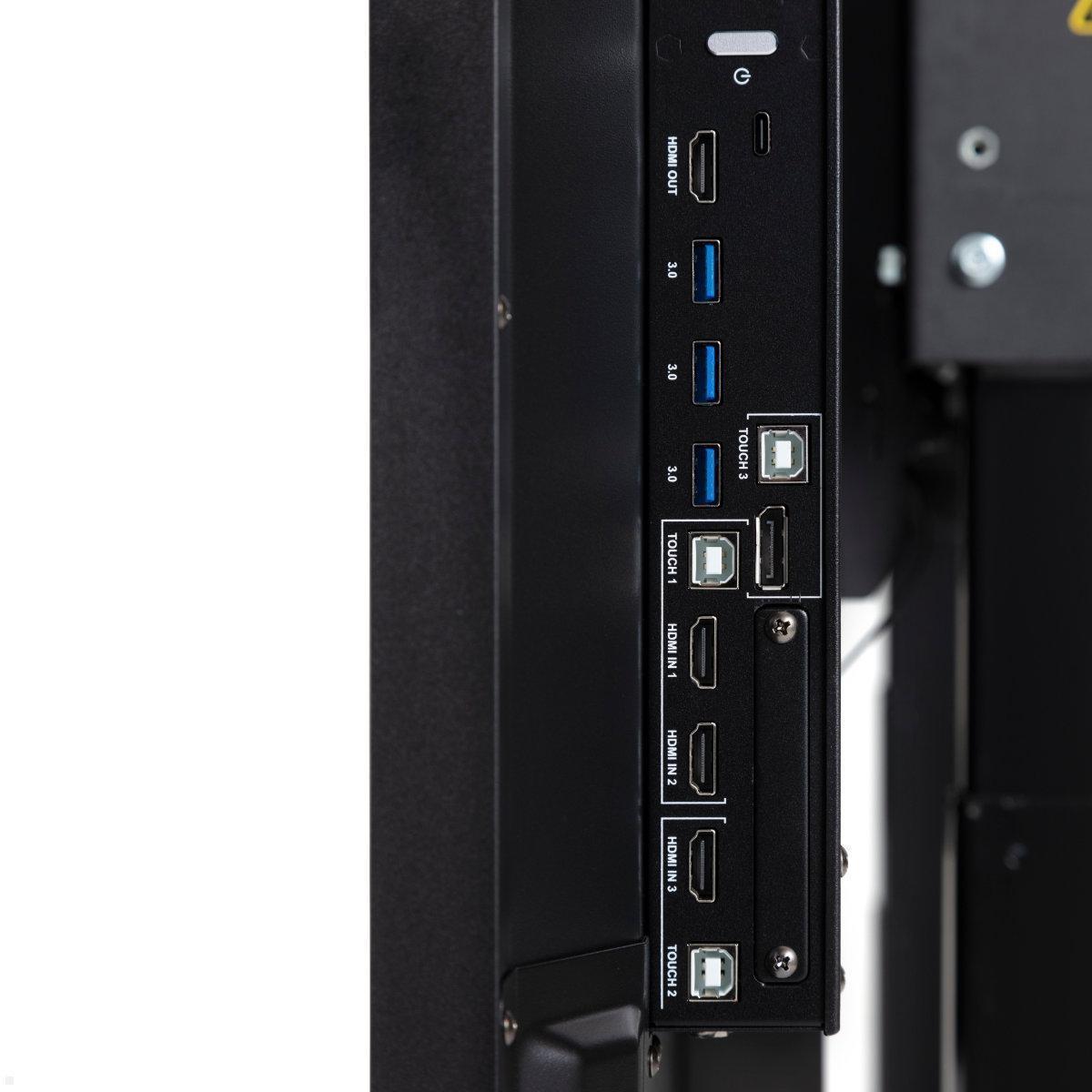 4k Touchdisplay Predia Swift 86 Zoll, Anschlüsse