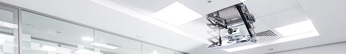 Elektrische Beamer Deckenlifte für den Fachhandel vom Distributor