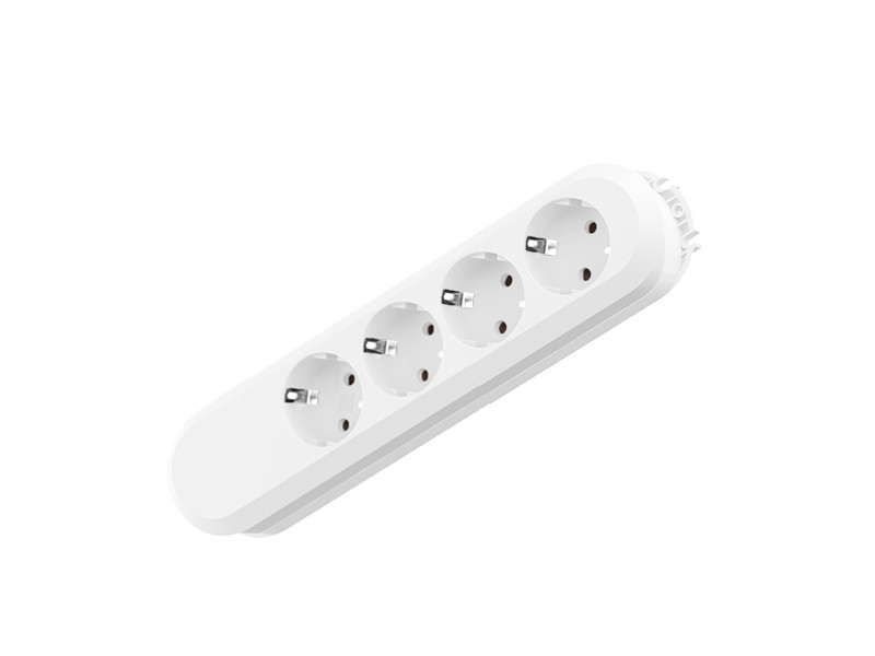 Bachmann SMART 4x Steckdosenleiste ohne Zuleitung 381.223K VDE geprüft