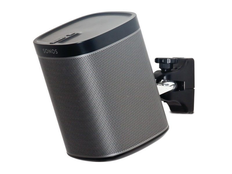 B-Tech BT332 neig- und schwenkbare Lautsprecher Wandhalter - Lautsprecher nicht im Lieferumfang enthalten