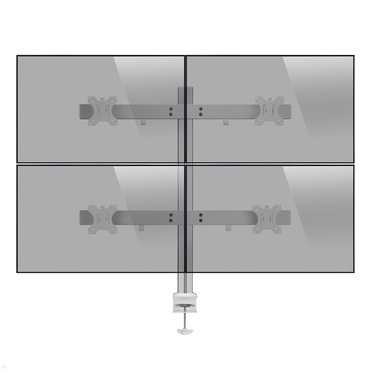 Monitorhalterung für 4 Monitore bis 32 Zoll - MonLines MTH012