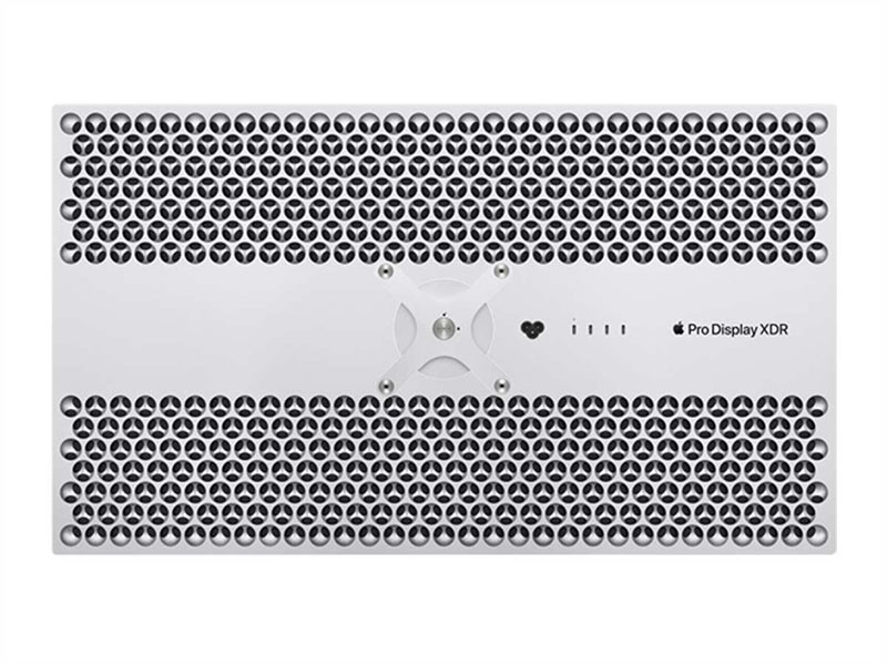 Humanscale M8.1 Monitor Tischhalterung für Apple Pro Display XDR, schwarz Rückansicht