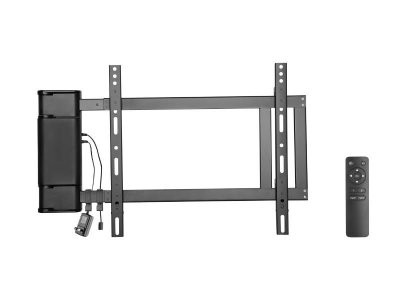 MonLines mySwing MSM04 elektrische TV Wandhalterung, schwarz, Fernbedienung