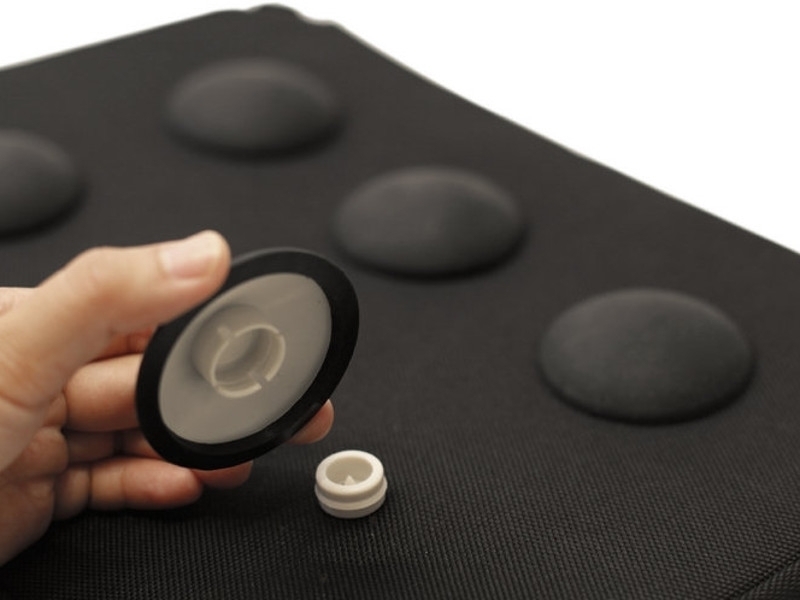 Bosign Notebook Knie Kissen Hitech mit Anti-Rutsch-Elementen