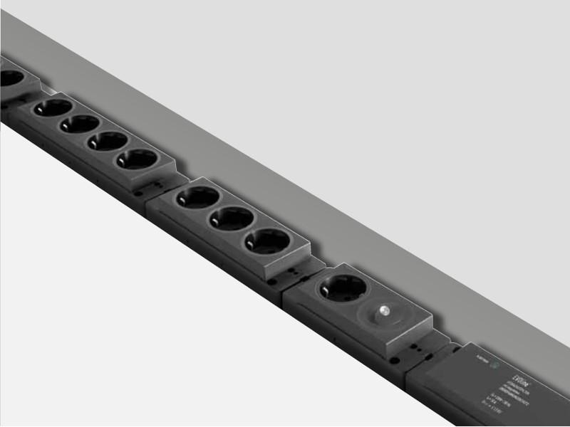 EVOline Express Typ 910 Steckdosenleiste 3x Steckdose, schwarz Kombination