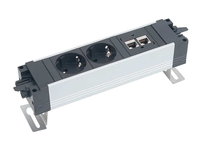 Bachmann STEP Haltewinkel Edelstahl mit Langloch (940.024)