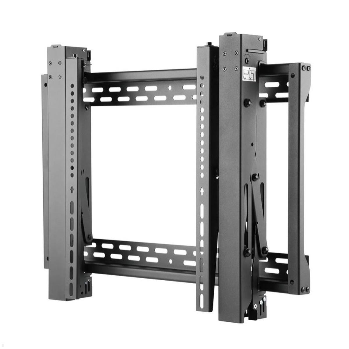 Neomounts LED-VW2500BLACK1 flache Videowall TV Wandhalterung bis 75 Zoll Heavy Duty