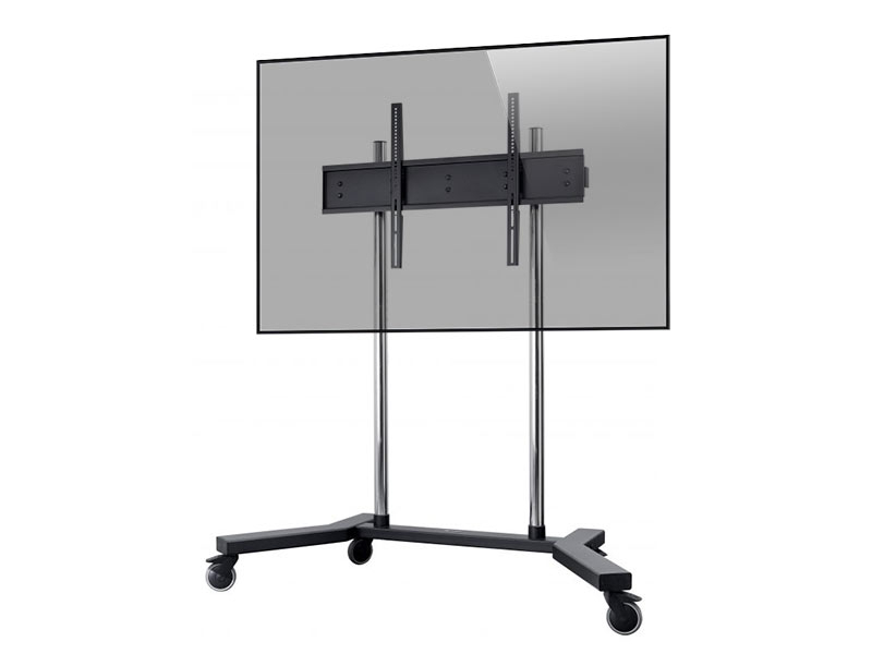 Edbak TR18 mobiler Monitor Ständer höhenverstellbar, 60-95 Zoll